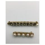 BAR PINS SMALL PEARLS