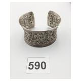 STERLING SILVER 925 CUFF BRACELET 1.51 OZT