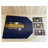 THREE INDIAN HEAD PENNIES IN BOOK WITH 1972-S,