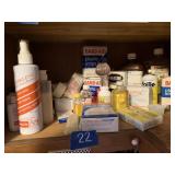 VINTAGE MEDICAL SUPPLIES, SOME EXPIRED,