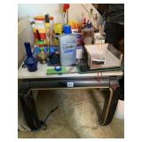 STONE TOP SIDE TABLE 19