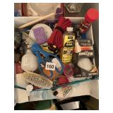 ASSORTED ITEMS INCLUDING SHEARS, PARTIAL GOO