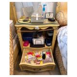 CONTENTS OF NIGHTSTAND INCLUDING FOOT CARE,