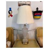GLASS TABLE LAMP