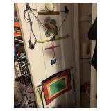 ITEMS ON INSIDE OF PANTRY DOOR