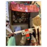 ITEMS ON WALL NEAR DRYER PIPE, SEE PHOTOS