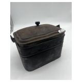 KEYSTONE COFFEE GLASS JAR/ LIFT OUT TRAY LUNCH