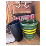 DIGITAL SCALE, CERAMIC PLANTER, TRASH CAN, METAL