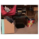 CASSETTE TAPES, WIRE TRASH CAN AND MORE, SEE