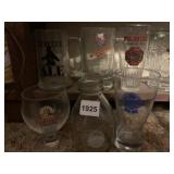 6 GLASSES INCL. PABST