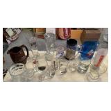 BUD LIGHT, BUSCH, AND OTHER GLASSES