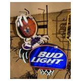 BUD LIGHT BEER CHARLOTTE HORNETS ESPN 25TH