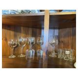 JUICE AND WINE GLASSES