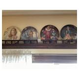 4 LIMITED EDITION COLLECTORS PLATES