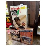 KELLOGï¿½S CORN FLAKES AND WHEATIES FULL BOXES 1995