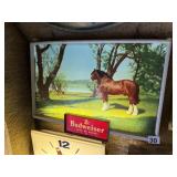BUDWEISER LIGHT UP HORSE SIGN