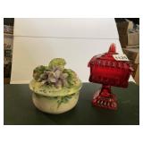 TRINKET DISH MADE IN ITALY, NO DAMAGE NOTED AND