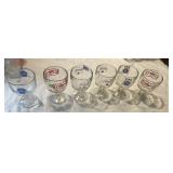 ASSORTED BEER GLASSES