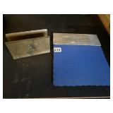 WENDELL AUGUST GEESE BRONZE LETTER HOLDER & MOUSE