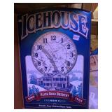 ICEHOUSE PLANK ROAD BREWERY 1855 16X24CLOCK