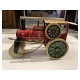 MARKE TECHNOFIX TIN STEAM ROLLER TOY MADE IN US