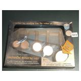 COPPER MEASURING CUP SET IN ORIGINAL PACKAGE