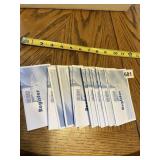 SUPPLY OF CHECK REGISTRIES FOR AT LEAST 15 YEARS