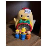 THREE LITTLE PEOPLE AND GRAN PRIX MODEL Y0018 AM