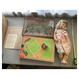 BASEBALL GAME AND DOLL