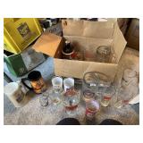 BEER GLASSES AND STEINS , MISSISSIPPI MUD BOTTLE