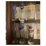 6 BEER GLASSES STONEY