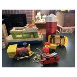 VINTAGE FISHER PRICE TOYS, WILL NEED A GOOD