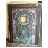 BEAUTIFUL STAINED-GLASS WINDOW DOES HAVE A FEW