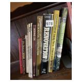 BOOKS INCLUDING YOUNG POETS, HOME RENOVATIONS,