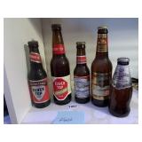 SILVER TOP, MICHELOB BOTTLES