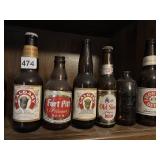 GROUP BEER BOTTLES