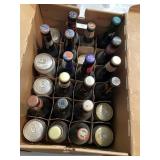 HAMMS BEER CARDBOARD FLIP TOP BEER CASE, OTHER