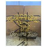 CAMEL NEON ADVERTISING DOES POWER ON LOWER NEON