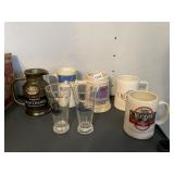 SEAGRAMï¿½S BENCHMARK PITCHER, DUQUESNE BEER