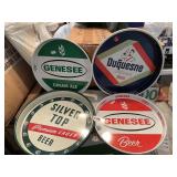 4 TRAYS - DUQUESNE TRAYS, SILVER TOP PREMIUM BEER