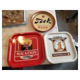 TECK BEER TRAY, MACKESON, WHITEBREAD