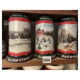 3 BEER STEINS