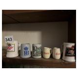 ASSORTED STEINS