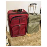 2 PIECES OF LUGGAGE NICE CONDITION WITH HANDLES