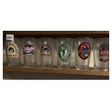 BEER GLASSES MILLER ETC.