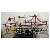 MILLER GENUINE DRAFT NEON BROKEN IN TWO PLACES