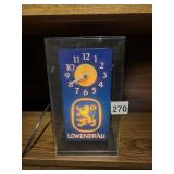 LOWENBRAU ELECTRIC CLOCK