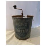 ACME CAN CO 5 MINUTE ICE CREAM FREEZER, DISPLAY