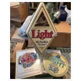 BLATZ LIGHT, PABST NA MALT BEVERAGE, SCHLITZ SIGN