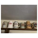 6 BEER STEINS